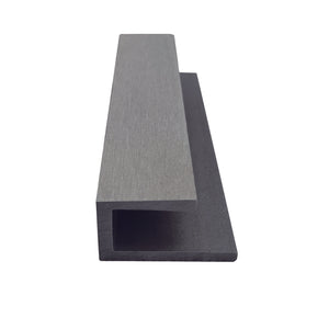 Cladding Grey U Trim