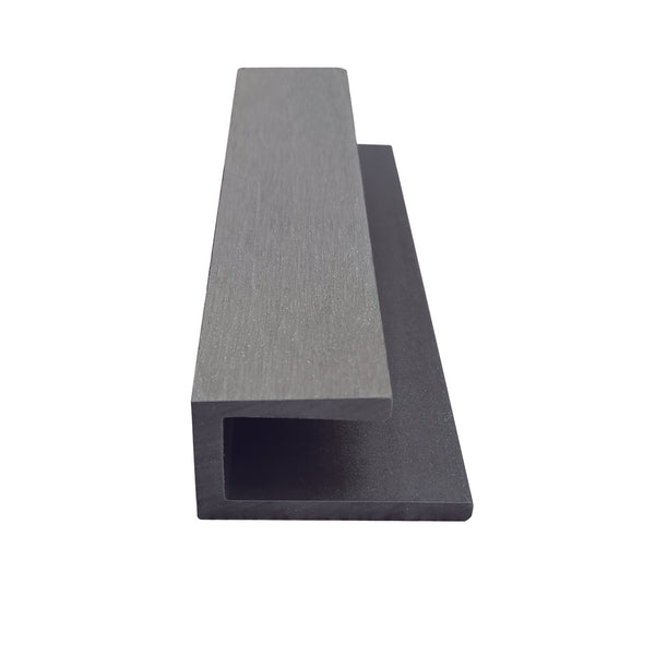 Cladding Grey U Trim