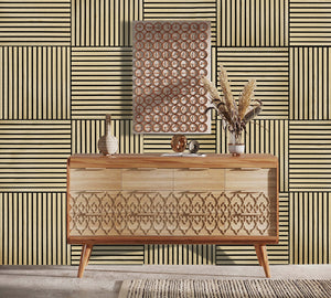 Square Acoustic Panel - Natural Oak