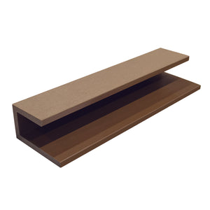 Cladding Teak U Trim