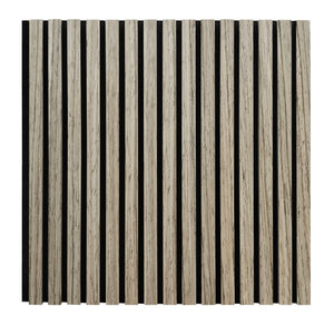 Square Acoustic Panel - Light Walnut