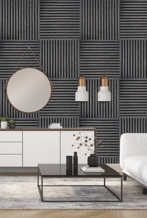 Square Acoustic Panel - Ash Grey