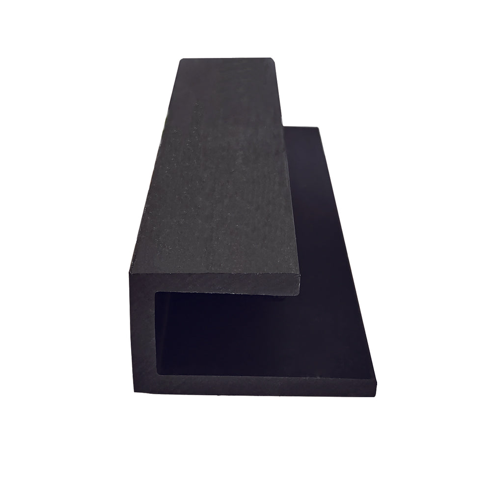 Cladding Anthracite Grey U Trim