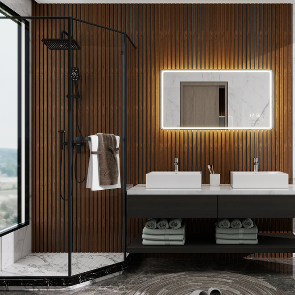 Aluvo 6 Slats Warm Walnut