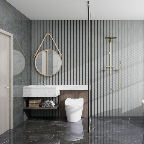 Aluvo 3 Slats Grey Oak