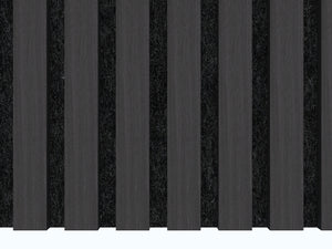 Acoustic Panel - Black Oak
