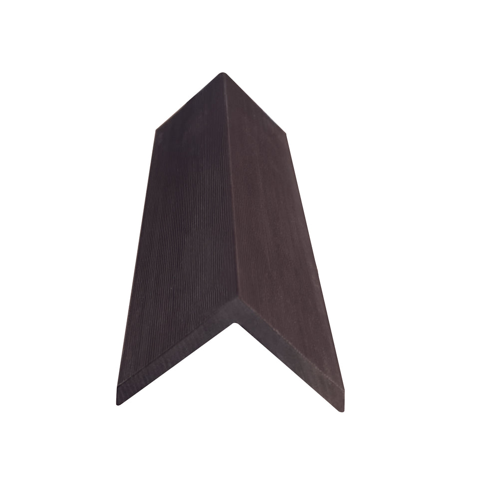 Chocolate Brown Edge Seal Slatwall