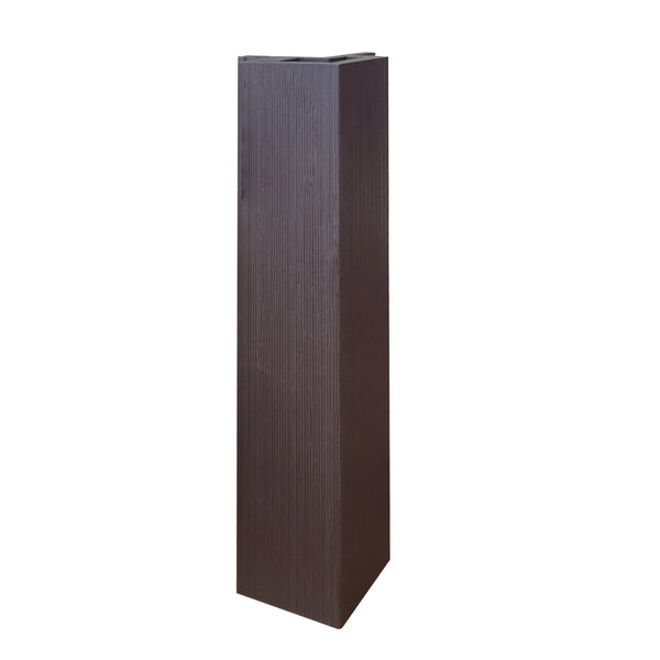 SlatWall Chocolate Brown External Trim