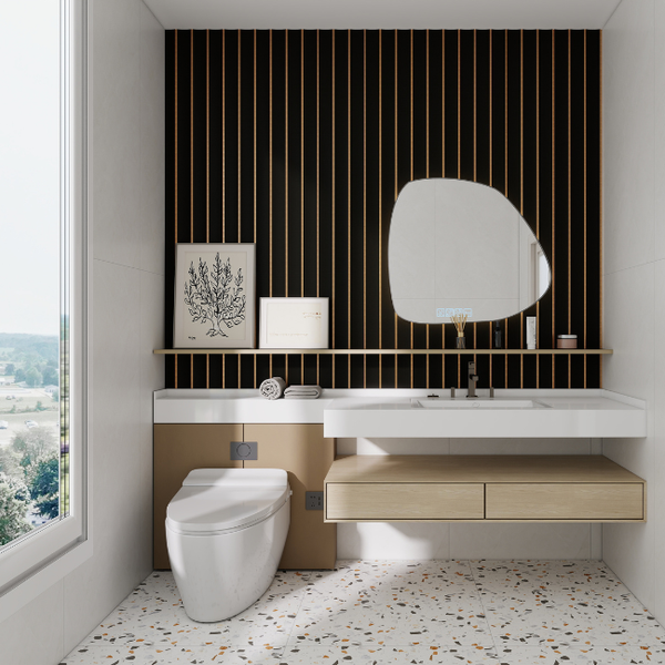 Aluvo Curved Slats Black