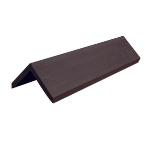 Chocolate Brown Edge Seal Slatwall