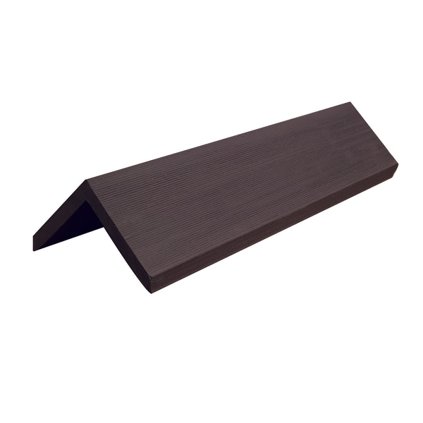 Chocolate Brown Edge Seal Slatwall