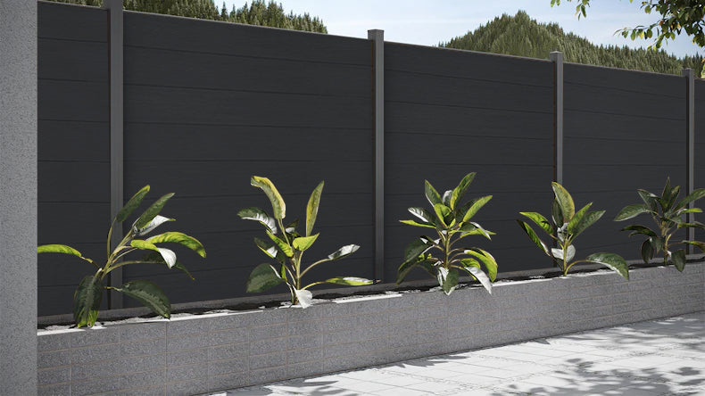 Fencing Panels Charcoal