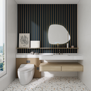 Aluvo Curved Slats Navy