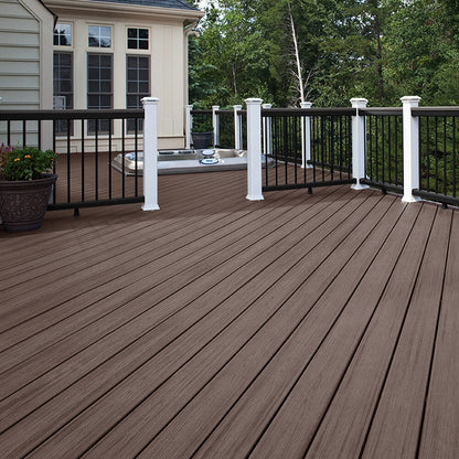 5.0m Composite Decking - Chocolate Brown