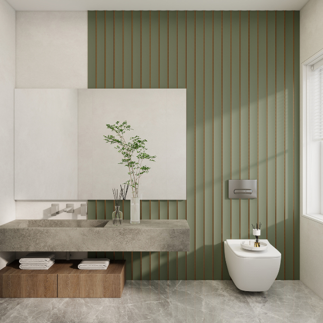 Aluvo Curved Slats Duck Egg