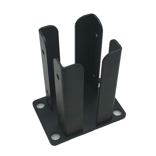 Solid Base Aluminium Post Mount