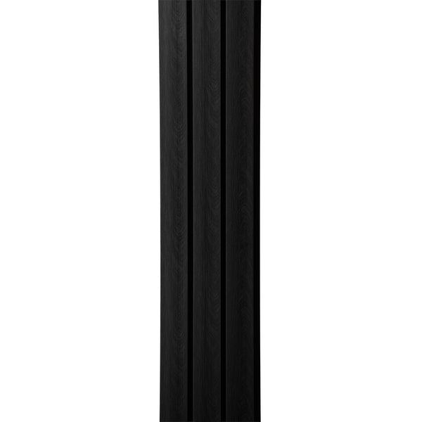 Aluvo 3 Slats Black Wood