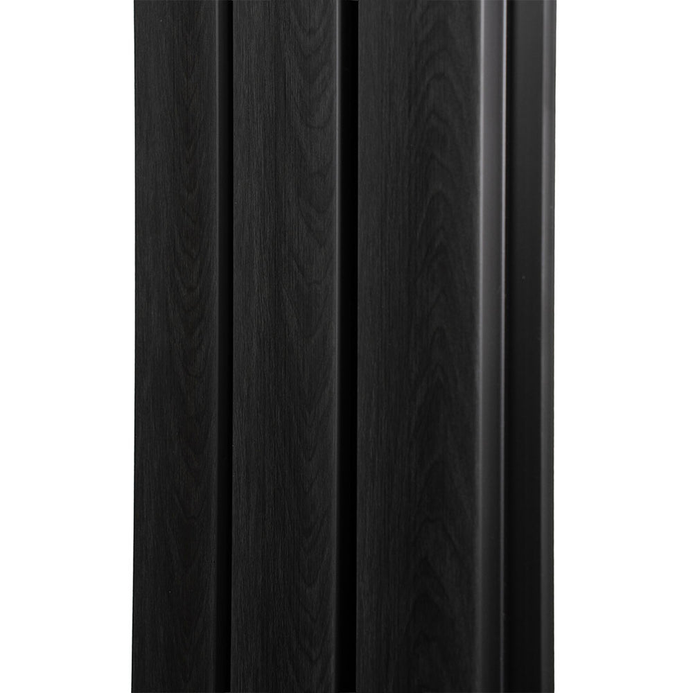 Aluvo 3 Slats Black Wood