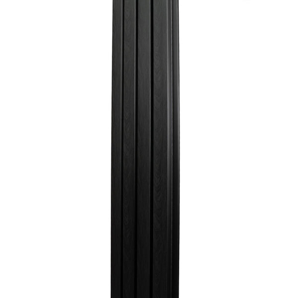 Aluvo 4 Slats Black Wood