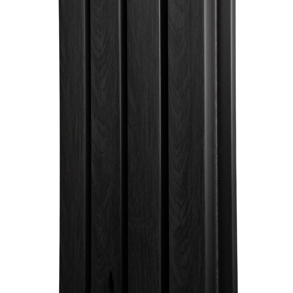 Aluvo 4 Slats Black Wood