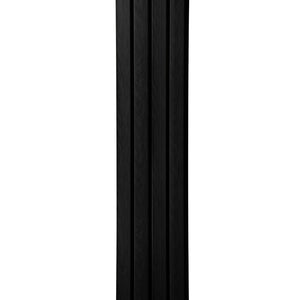 Aluvo 4 Slats Black Wood