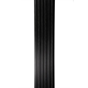 Aluvo 6 Slats Black Wood