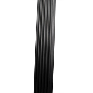 Aluvo Half Round Black