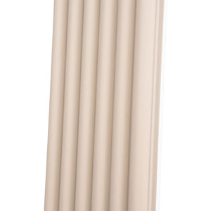 Aluvo Half Round Cream