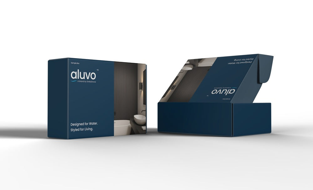 Sample Box - Aluvo Half Round Slat