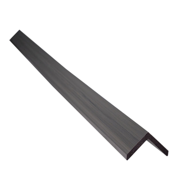 Blackline Slatwall Edge Seal Trim Cement Grey