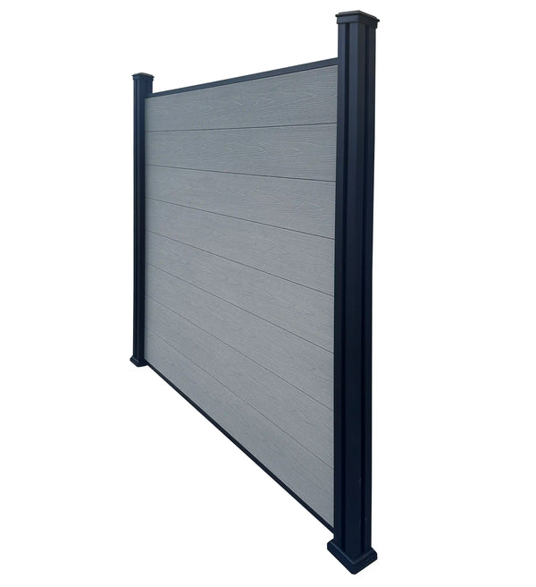 Shop Anthracite Grey Composite Fencing Panels for a modern, low-maintenance UK garden fence. Durable, stylish and easy to order online.