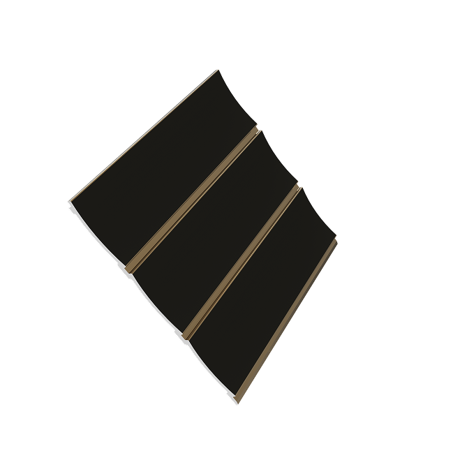 Aluvo Curved Slats Black