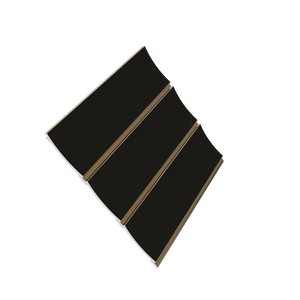 Aluvo Curved Slats Black