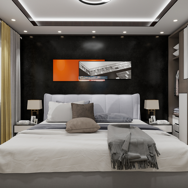 Vellura Wall Panels Black Concrete