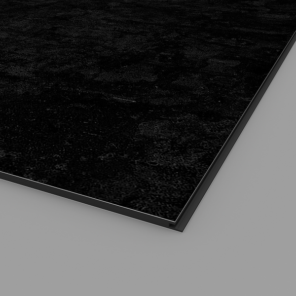 Dark concrete wall panels for bold interior feature walls