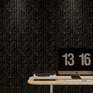 Acoustic Panel - Black Gold Vein