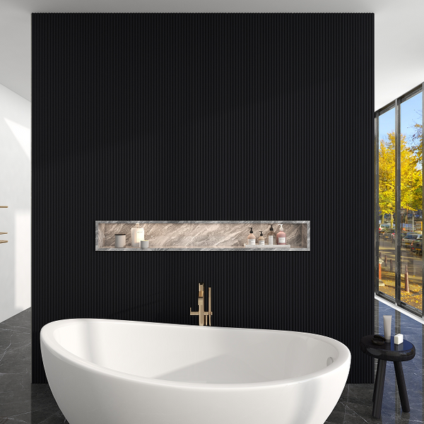 Aluvo Half Round Black