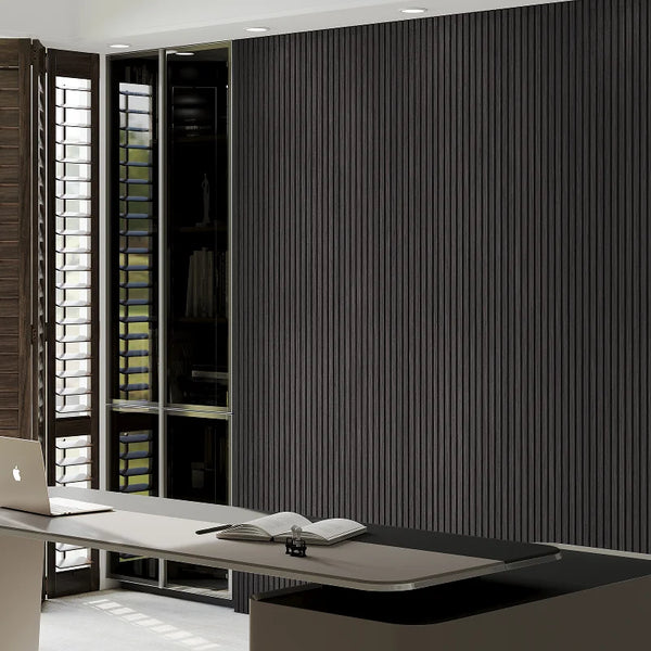 Acoustic Panel - Black Oak