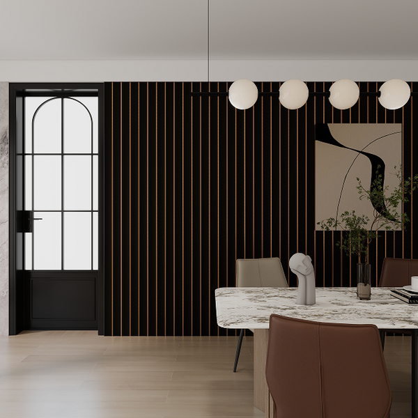 Aluvo Curved Slats Black