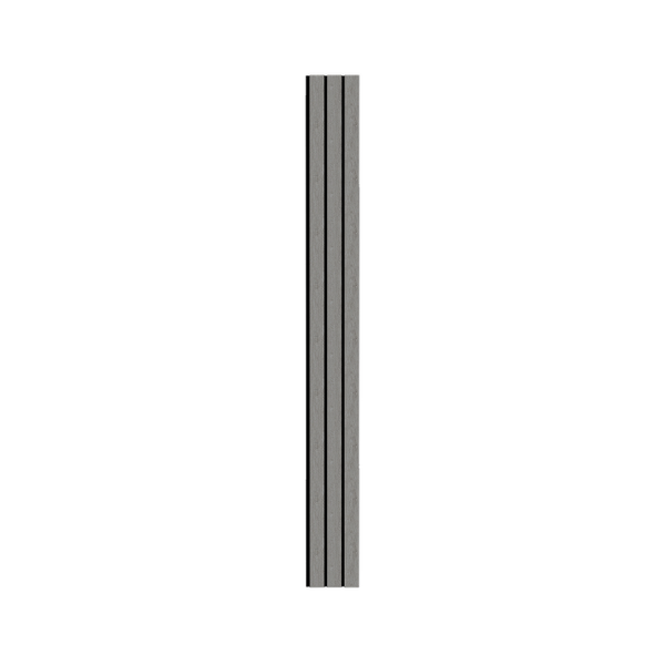 Aluvo 3 Slats Black Wood
