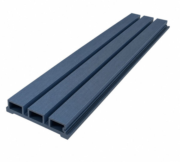 Composite SlatWall - Blue Grey