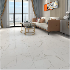 Carrara Marble SPC flooring UK waterproof marble effect flooring