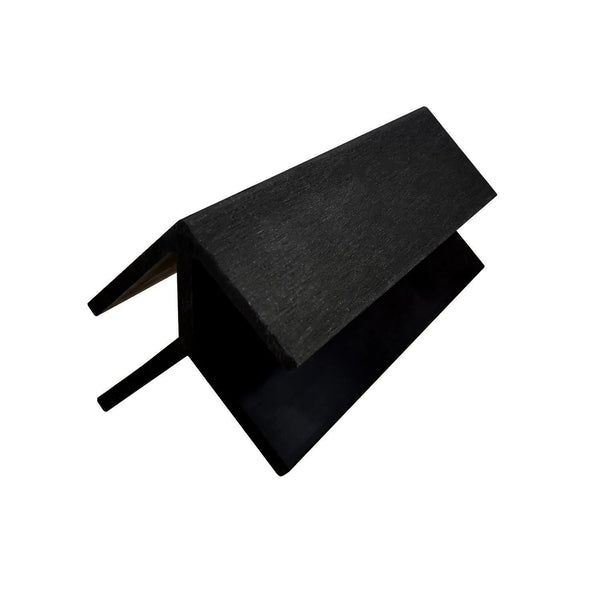 Cladding Charcoal  External End Trim