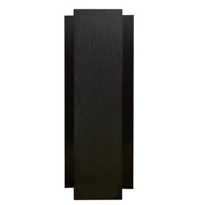Charcoal composite H trim connector for exterior wall cladding systems