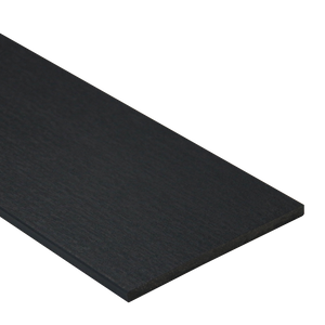 Charcoal composite decking fascia board by Neowall for outdoor deck frame covering