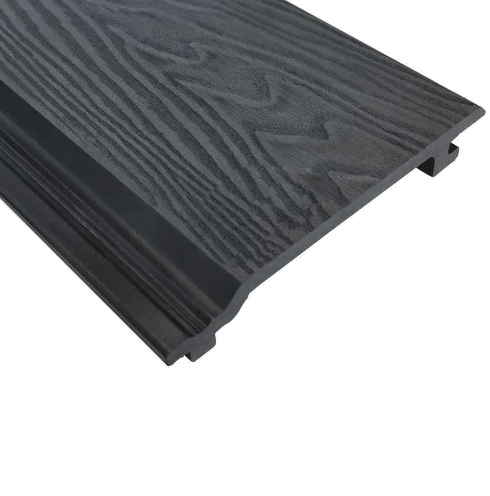 Newall Charcoal composite cladding panels for modern exterior wall design