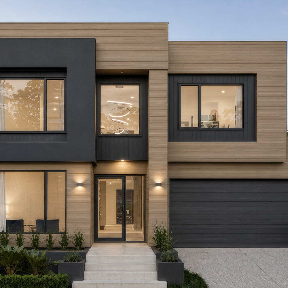 WPC Teak Cladding