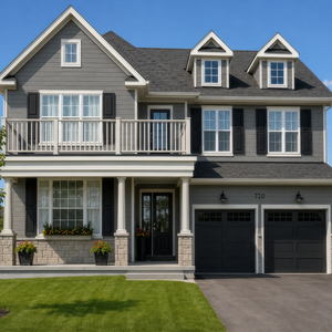 WPC Cement grey Cladding