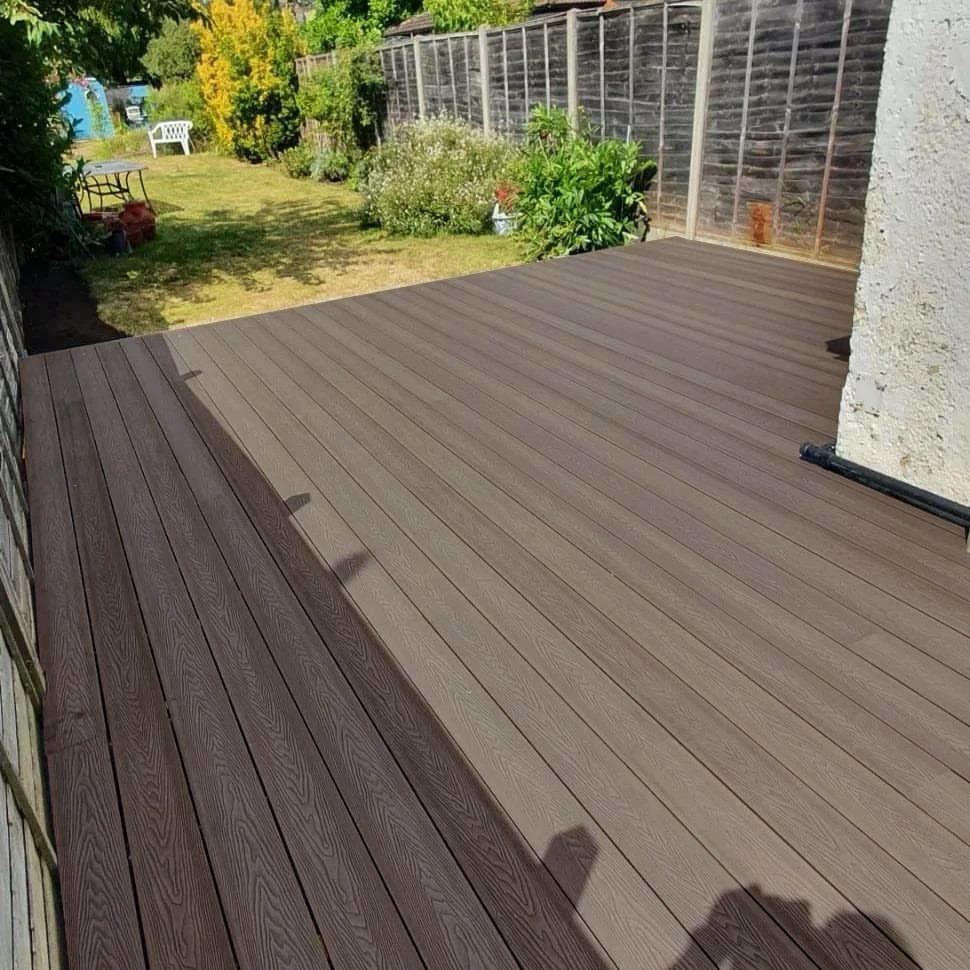 5.0m Composite Decking - Chocolate Brown