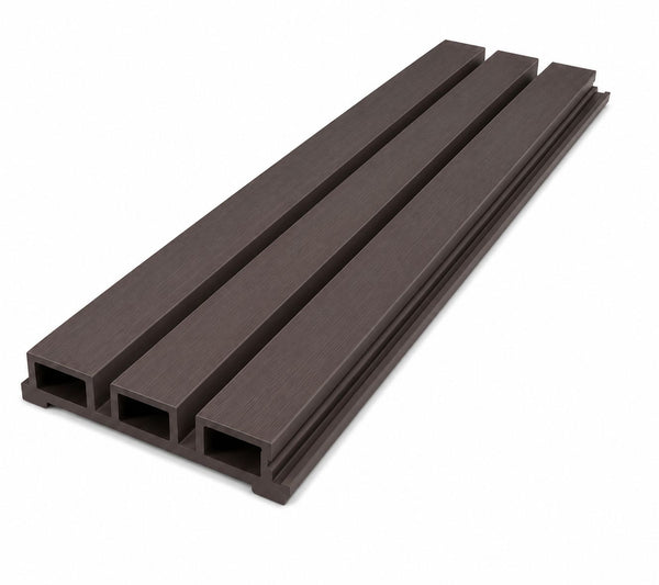 Composite SlatWall - Chocolate Brown